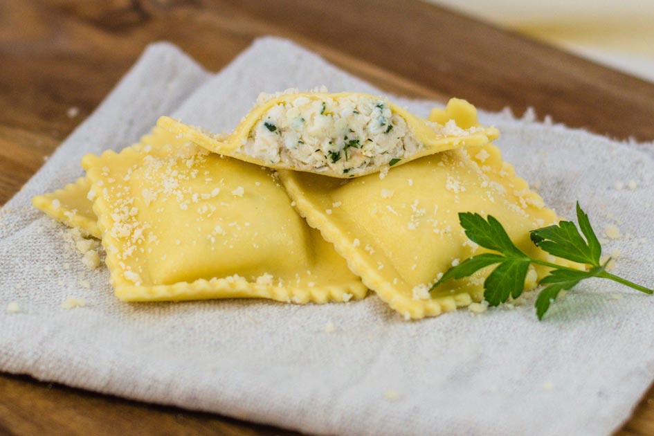 Cheese Ravioli – Medium Square
